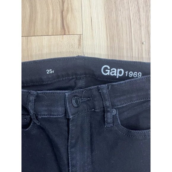 Gap The Skinny Jean 25 Black - Picture 3 of 4